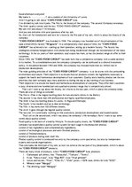 Összefoglalók, jegyzetek '"Cido Food Group" Ltd', 1.                