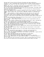 Esszék 'The History of Flight ', 1.                