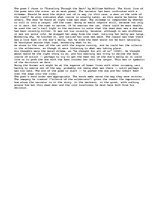 Esszék 'A Quick Analysis of the Play "Traveling Yhrought the Dark" by William Stafford', 1.                