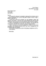 Minták 'Application Letter', 1.                