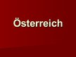 Prezentációk 'Österreich', 1.                