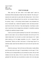 Esszék 'Ticket to Fearland', 1.                