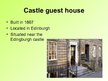 Prezentációk 'Guest Houses in United Kingdom', 6.                