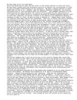 Esszék 'We Fear what We Do not Understand', 1.                