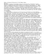 Esszék 'Ecological Restoration of Coastal Wetlands of Santa Barbara Area', 1.                