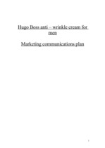 Kutatási anyagok 'Marketing Communications Plan', 1.                