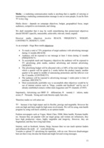 Kutatási anyagok 'Marketing Communications Plan', 13.                