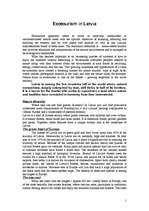 Kutatási anyagok 'Ecotourism in Latvia', 1.                