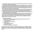 Esszék 'Advertising', 1.                