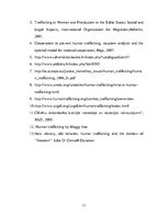 Kutatási anyagok 'Trafficking in Human Beings', 13.                