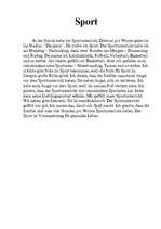 Esszék 'Sport', 1.                