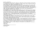 Esszék 'Area of Study - Change - Journal Work - Write a letter to someone who has been i', 1.