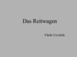 Prezentációk 'Das Reitwagen', 1.                