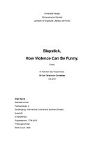 Esszék 'Slapstick. How Violence Can Be Funny', 1.                