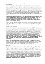 Összefoglalók, jegyzetek 'The Basic Information about Greece', 2.                