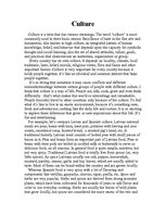 Esszék 'Culture', 1.                