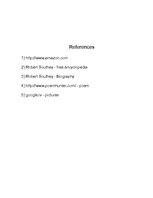 Összefoglalók, jegyzetek 'Robert Southey', 9.                