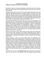 Kutatási anyagok 'Simultaneous Interpreting', 4.                