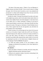 Záródolgozatok 'Theme of Love and Marriage in English, Russian and Latvian Proverbs', 11.                