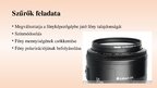 Prezentációk 'Optikai szűrők', 2.                