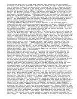 Esszék 'Mexican Environment Sacrificed to Tourism', 1.                