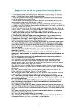 Összefoglalók, jegyzetek '1000 Proverbs in the English Language', 1.                