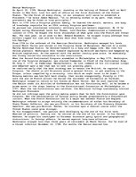 Esszék 'George Washington', 1.                