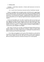 Kutatási anyagok 'United States Military Involvement in Somalia after 1992', 3.                