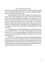 Kutatási anyagok 'Canadian English', 6.                