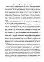 Kutatási anyagok 'Canadian English', 9.                