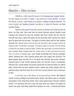 Esszék 'Movie Review. Hamlet', 1.                