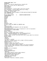 Összefoglalók, jegyzetek 'Exam Revision notes for Grade Eleven Biology', 1.                