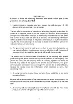 Összefoglalók, jegyzetek 'Foreign Language in Business', 2.                