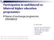Prezentációk 'Organization of Higher Education in Malta', 8.                