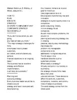 Prezentációk 'How to Plan and Execute Strategy', 13.                