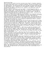 Esszék 'Detoxification Ward', 1.                