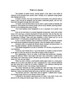 Esszék 'Visit to a Doctor', 1.                