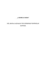 Kutatási anyagok 'A Koreai Csoda', 1.                