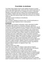 Összefoglalók, jegyzetek 'Franz Kafka - Az átváltozás', 1.                