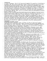 Esszék 'Performance Management', 1.                