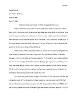 Esszék 'Traditional Songs and Dances Have Not Disappeared from Latvia', 1.                