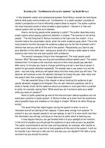 Összefoglalók, jegyzetek 'Summary for "Confessions of a Public Speaker" by Scott Berkun', 1.                