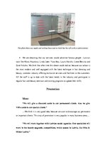 Összefoglalók, jegyzetek 'New Salon Presentation', 3.                