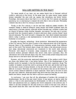 Esszék 'Was Life Better in the Past?', 1.                