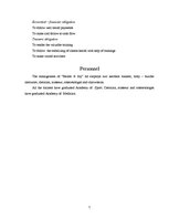 Üzleti tervek 'Business Plan Content', 7.                