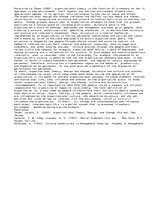 Esszék 'The Relationship Among Organizational Theory, Organizational Design and Change, ', 1.                