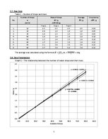 Minták 'Determination of Surface Tension of Water', 5.                