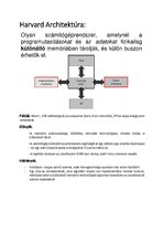 Összefoglalók, jegyzetek 'Számítógépes architektúrák', 6.                