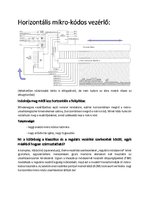 Összefoglalók, jegyzetek 'Számítógépes architektúrák', 8.                