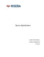 Esszék 'Sports Digitization', 1.                